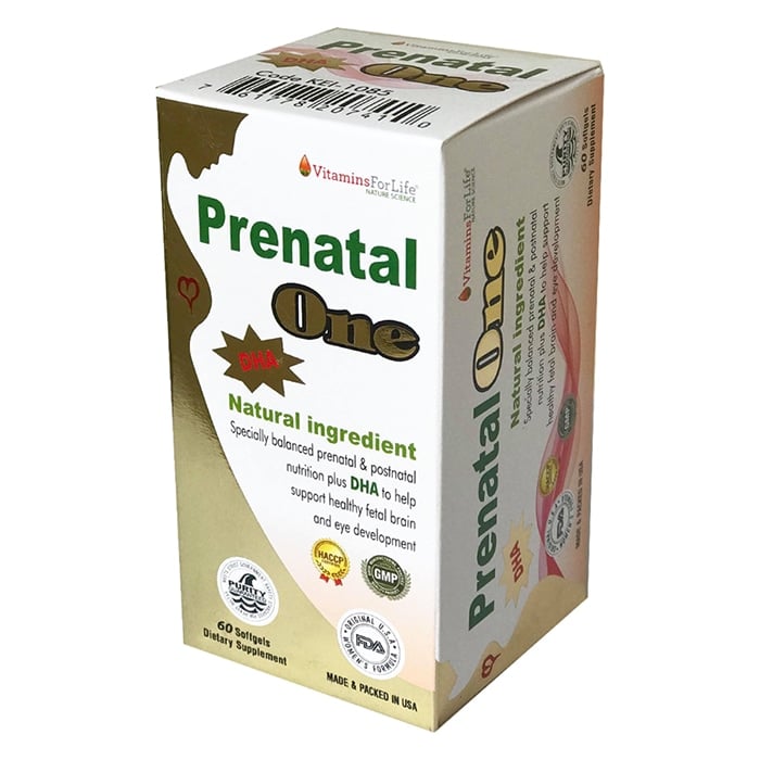 Prenatal One Vitamins for Life sản phẩm chuyên biệt cho bà bầu.