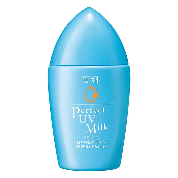 Kem chống nắng Senka Perfect UV Milk.