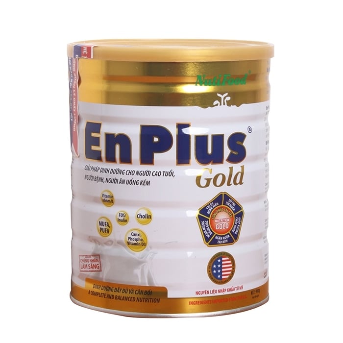 Sữa EnPlus Gold của Nutifood.