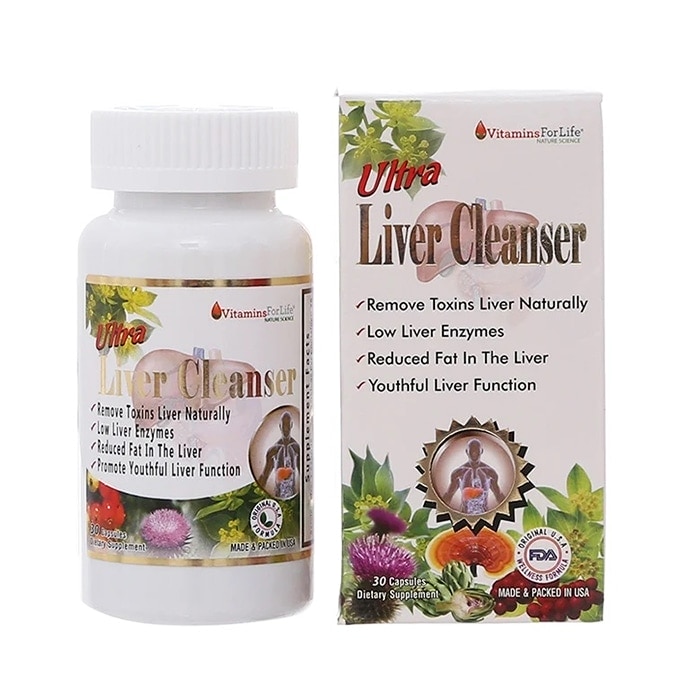 Ultra Liver Cleanser Vitamins for Life sản phẩm bổ gan đến từ Hoa Kỳ.