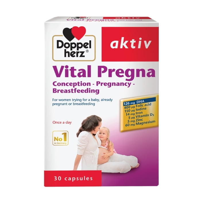 Vital Pregna Doppelherz sản phẩm của Doppelherz – thương hiệu số 1 tại Đức.