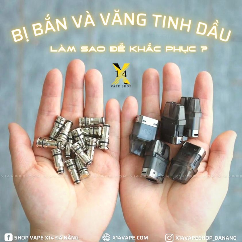 Lý do Pod bị bắn tinh dầu? Nguyên nhân và cách khắc phục