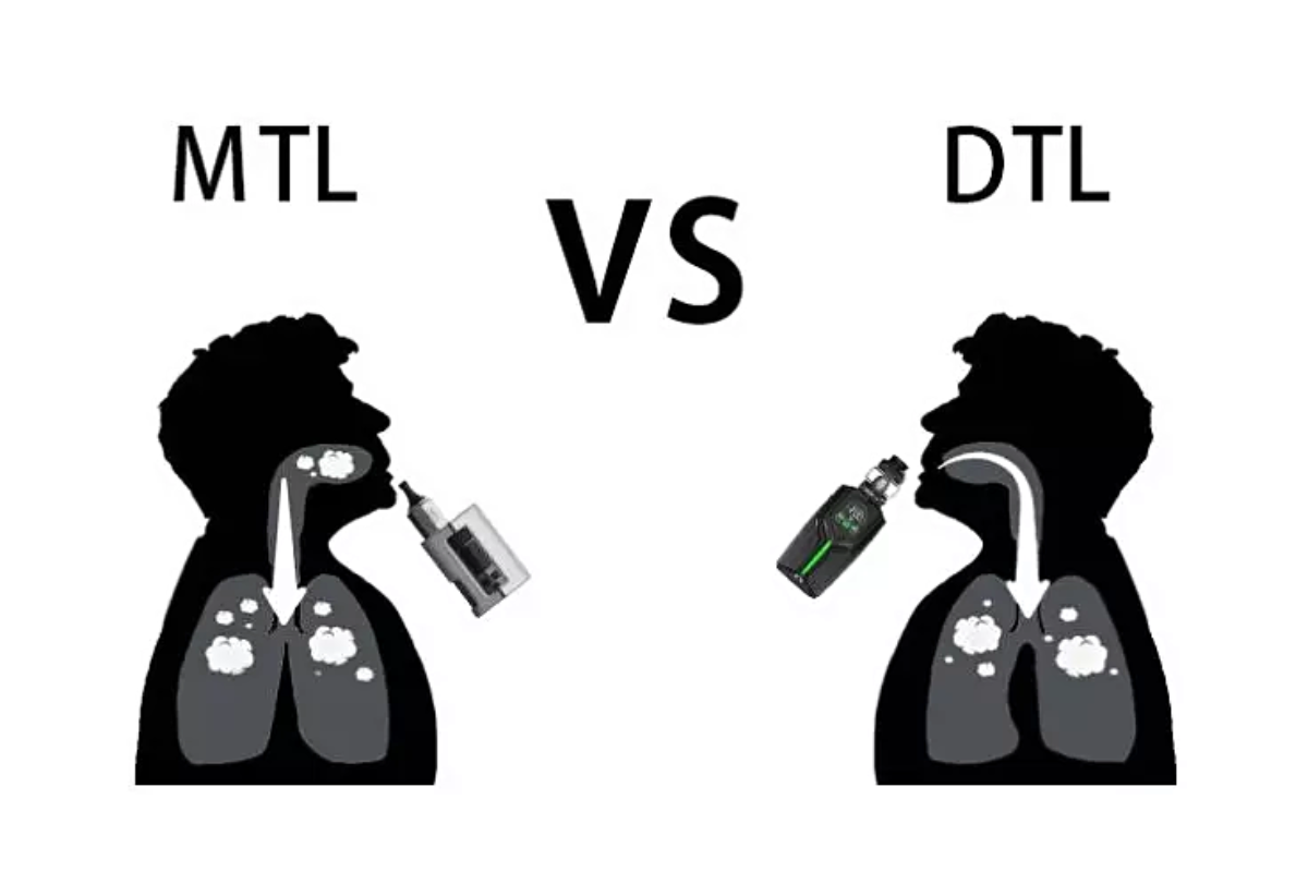 Sự khác biệt giữa MTL và DTL, bạn thích hợp với kiểu hút nào?