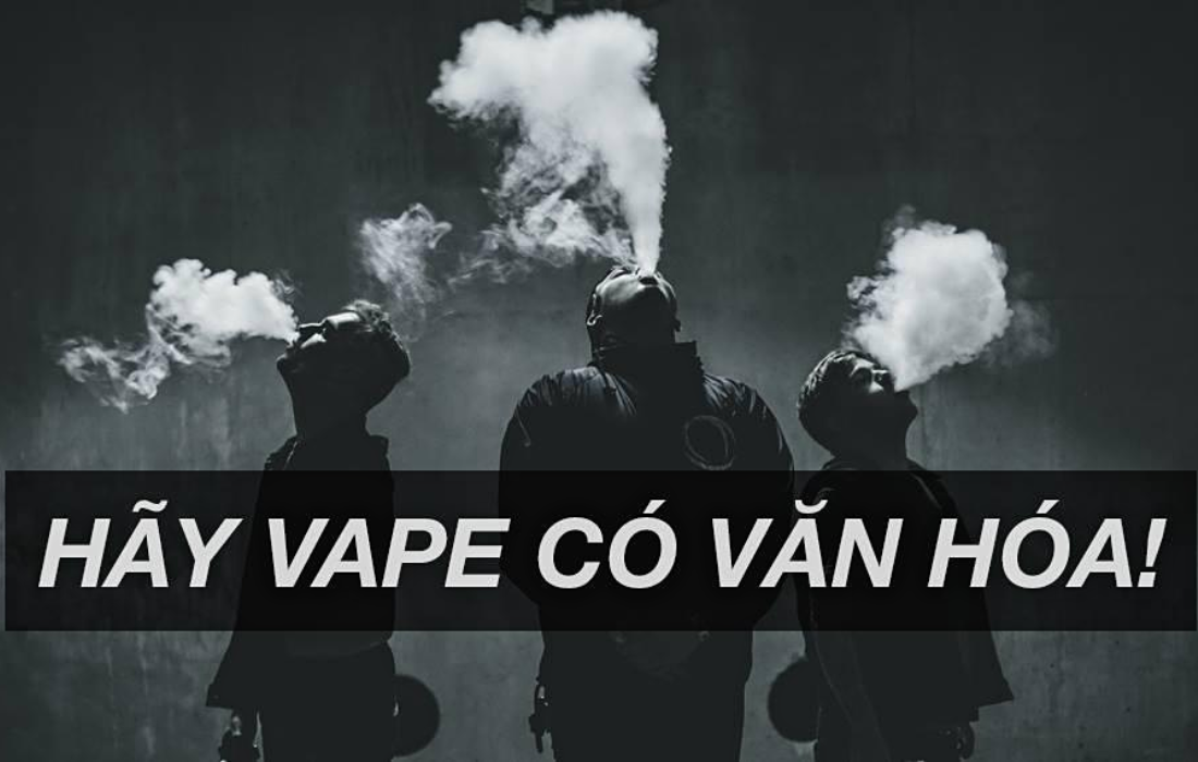 Đừng biến vape trở thành một trào lưu xấu
