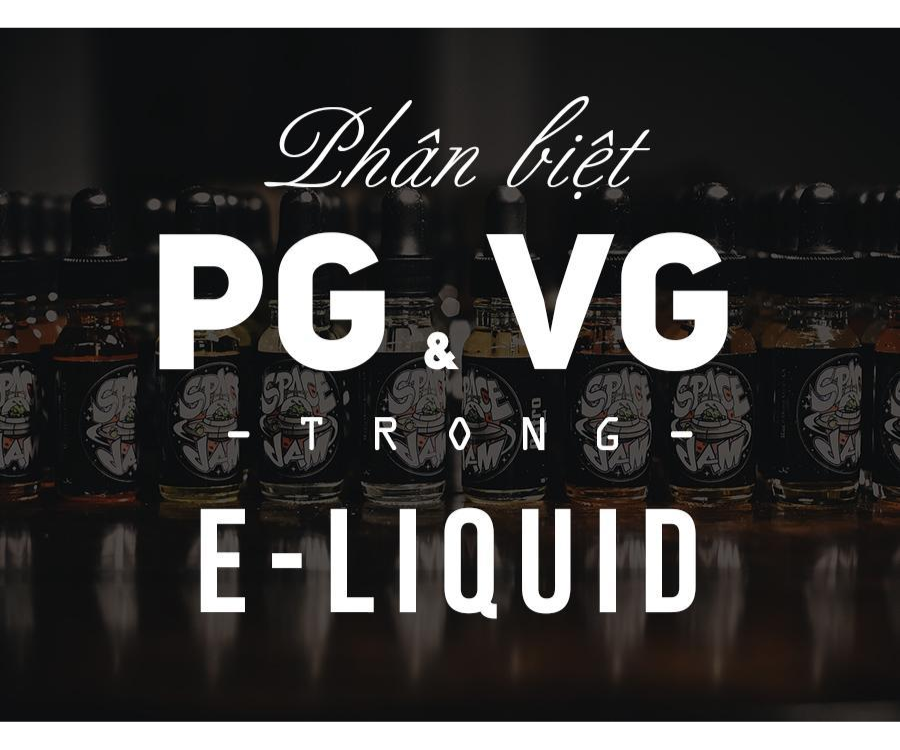E-liquid là gì và các thành phần chính của E-liquid?