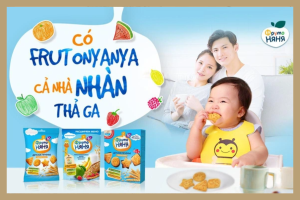 Thương hiệu ăn dặm FrutoNyanya hàng đầu tại Nga: Minh chứng thành công từ chất lượng