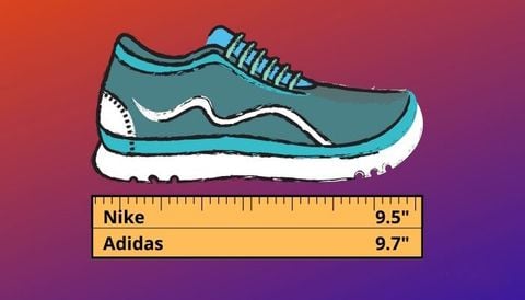 Cách chọn size giày Adidas và Nike chính xác nhất