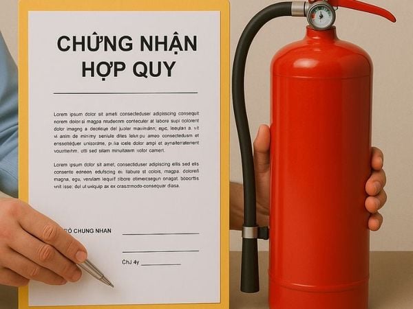 Lưu ý khi chứng nhận hợp quy bình chữa cháy