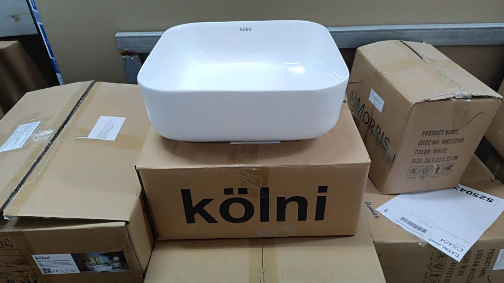 Mẫu thí nghiệm chậu rửa