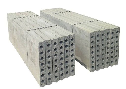 Tấm tường rỗng bê tông đúc sẵn theo công nghệ đùn ép