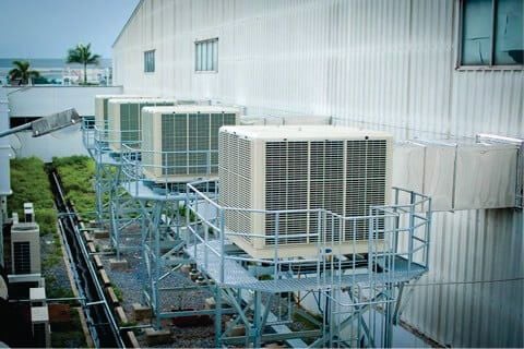 CẤU TẠO, NGUYÊN LÝ HOẠT ĐỘNG CỦA MÁY LÀM MÁT KHÔNG KHÍ TRONG CÔNG NGHIỆP KERUILAI