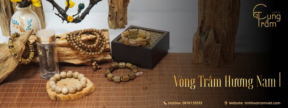 Vòng Tay Trầm Hương Nam