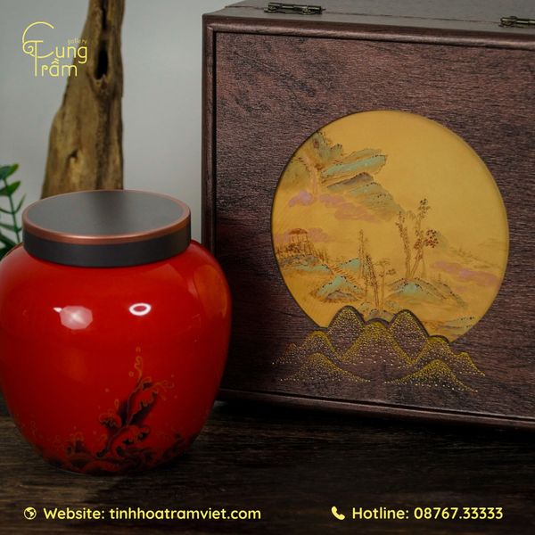 Bộ quà tặng trà trầm