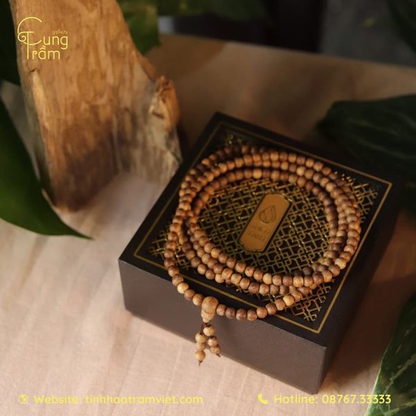 Vòng Trầm Hương 216 Hạt