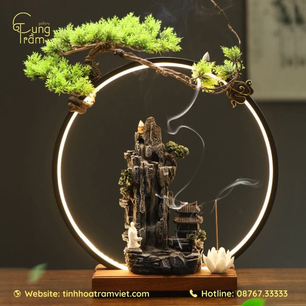 Tại sao mua thác khói trầm hương “online” tại Cung Trầm Gallery là ưu tiên số 1 ở Hòa Bình