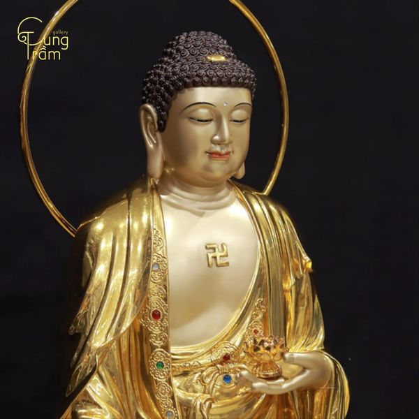 Tượng Phật mạ vàng