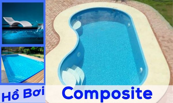 Thi công hồ bơi bằng vật liệu Composite