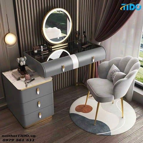 Ghế bàn trang điểm hiện đại có gì nổi bật?