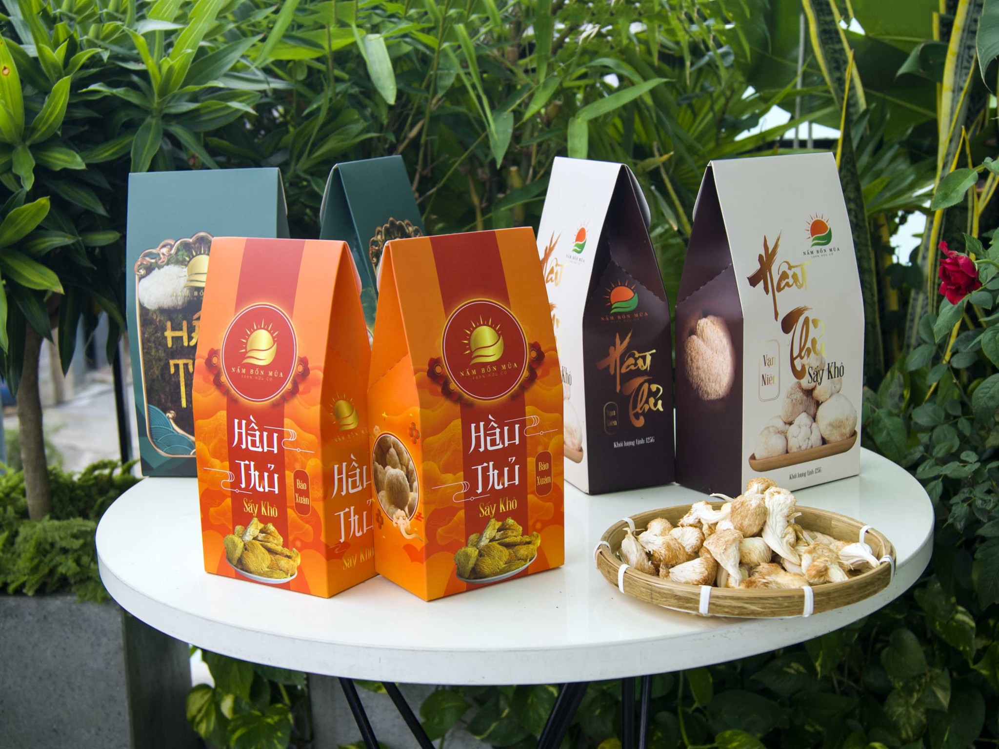 nấm Đầu khỉ sấy khô - Bảo Xuân chất lượng cao của Làng nấm Bốn Mùa.