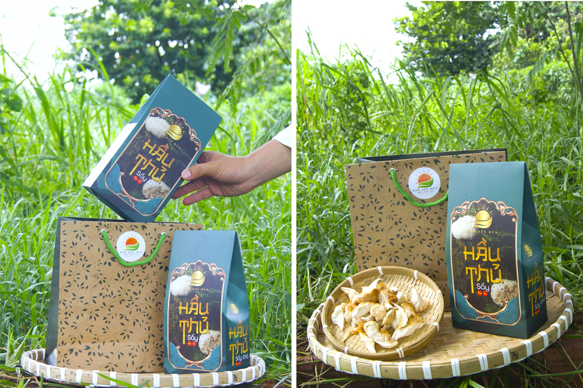 Nấm Bốn Mùa là địa chỉ bán nấm Hầu thủ khô - Phúc An giá rẻ tại Sài Gòn.