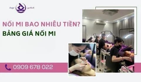 Nối mi bao nhiêu tiền? Bảng giá nối mi mới nhất 2025