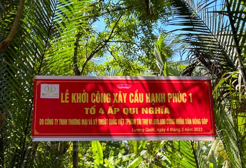 Thiện nguyện Quốc Việt – Hành trình kết nối những cây cầu yêu thương