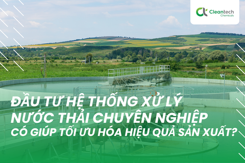 Đầu tư hệ thống xử lý nước thải chuyên nghiệp có giúp tối ưu hóa hiệu quả sản xuất?