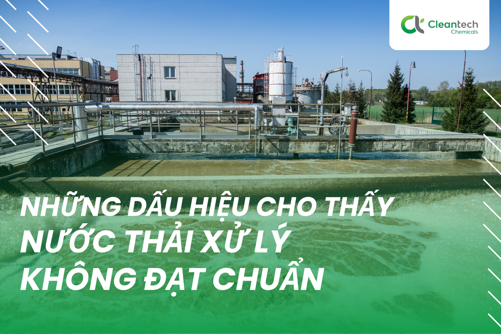 Những dấu hiệu cho thấy nước thải xử lý không đạt chuẩn ...