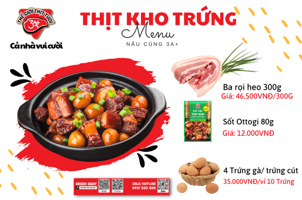 LÀM THỊT KHO TRỨNG TRONG VÒNG 1 NỐT NHẠC