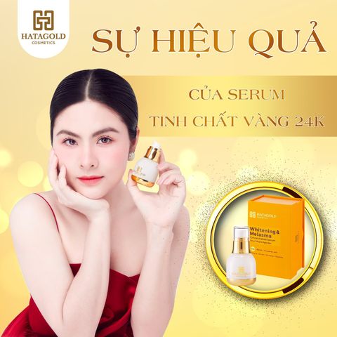 TINH CHẤT VÀNG 24K CÓ THẬT SỰ LÀM ĐẸP HIỆU QUẢ?