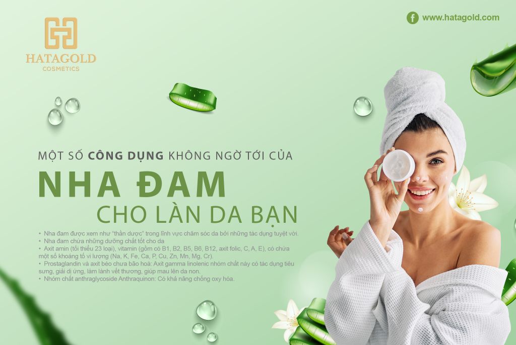 MỘT SỐ CÔNG DỤNG KHÔNG NGỜ TỚI CỦA NHA ĐAM CHO LÀN DA BẠN