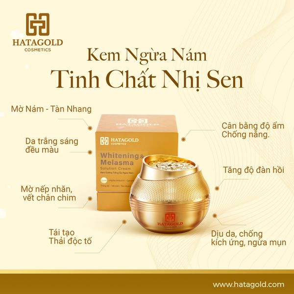Thần Dược Trẻ Hóa Làn Da - Đẩy Lùi Vết Nám Sau 7 Ngày | HATAGOLD