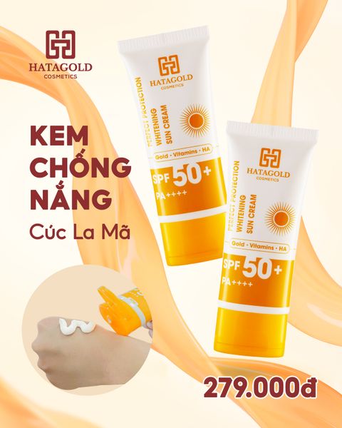 DÒNG #KEM_CHỐNG_NẮNG  HATAGOLD THẾ HỆ MỚI
