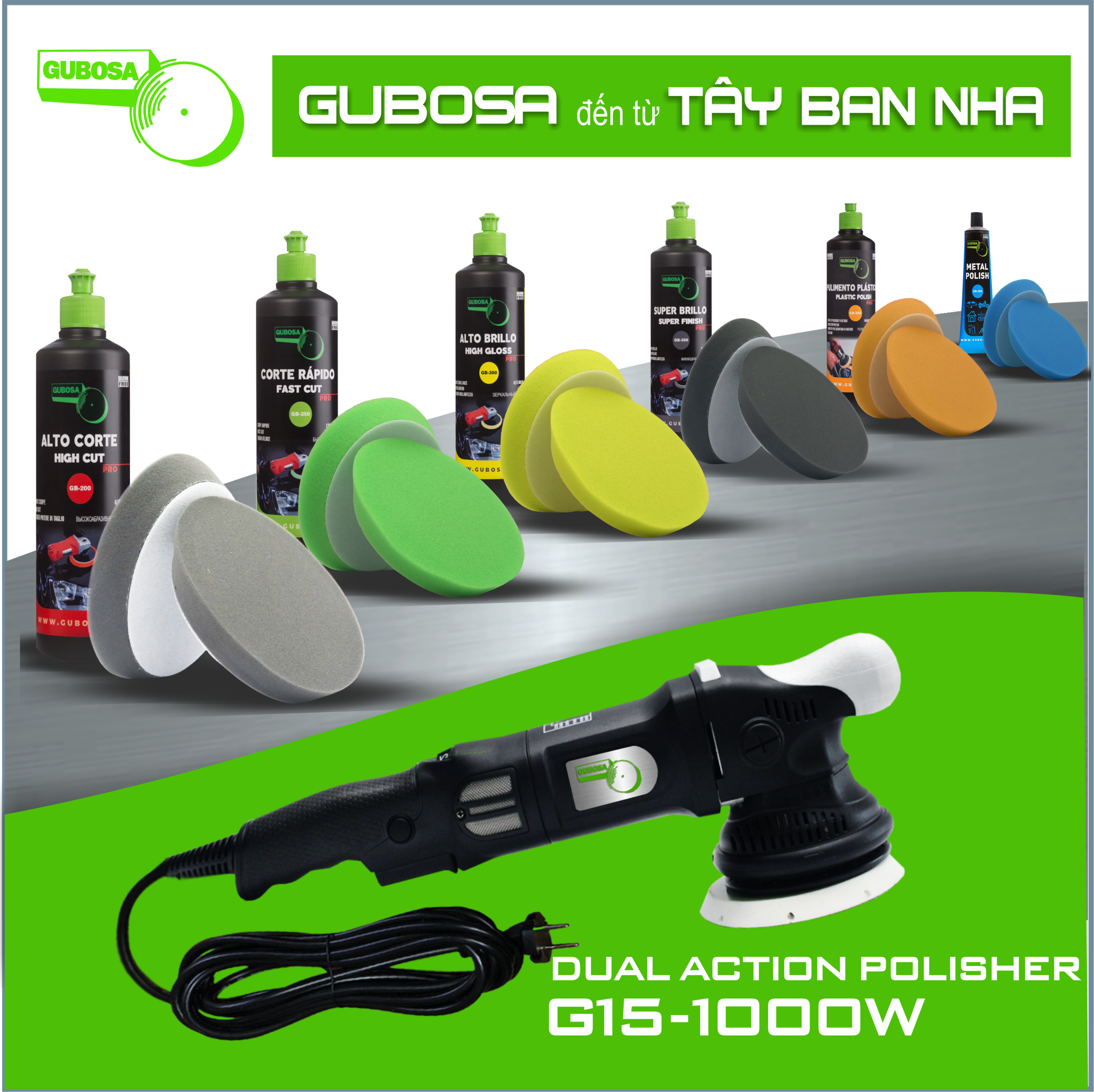 Gubosa - Hệ thống đánh bóng đến từ Tây Ban Nha