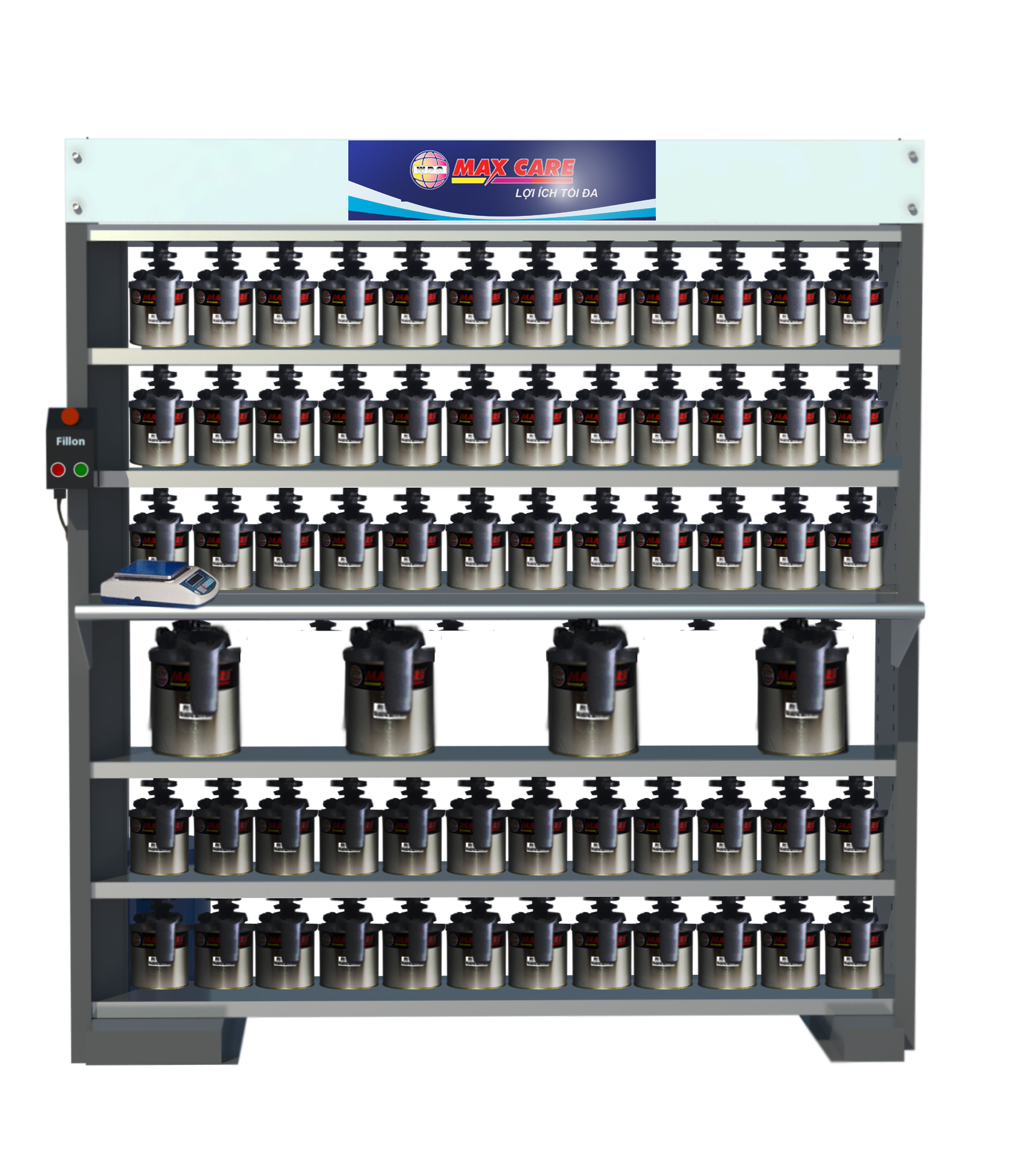 Dàn máy pha sơn Maxcare