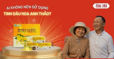 Ai Không Nên Sử Dụng Tinh Dầu Hoa Anh Thảo?