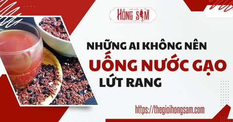 Những ai không nên uống nước Gạo Lứt Rang?