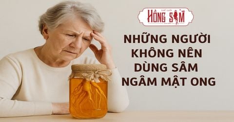 Những Người Không Nên Dùng Sâm Ngâm Mật Ong