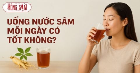 Uống Nước Sâm Mỗi Ngày Có Tốt Không?