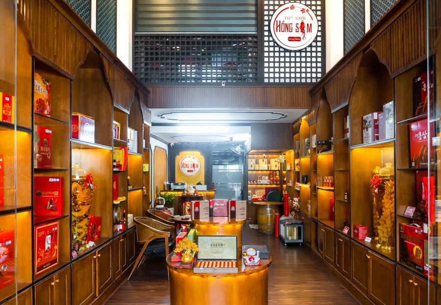 Showroom Thế Giới Hồng Sâm - Tinh Hoa giao thoa Đẳng Cấp
