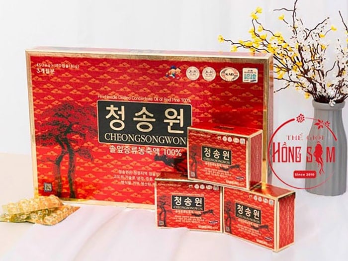 Cách sử dụng tinh dầu thông đỏ CheongSongWon Hàn Quốc