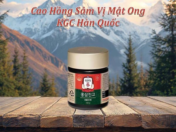 Cao hồng sâm 100g vị mật ong KGC Chính Hãng Hàn Quốc