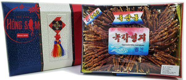 Hình ảnh hộp nấm linh chi sừng hươu Hàn Quốc 500g chất lượng tại Shop