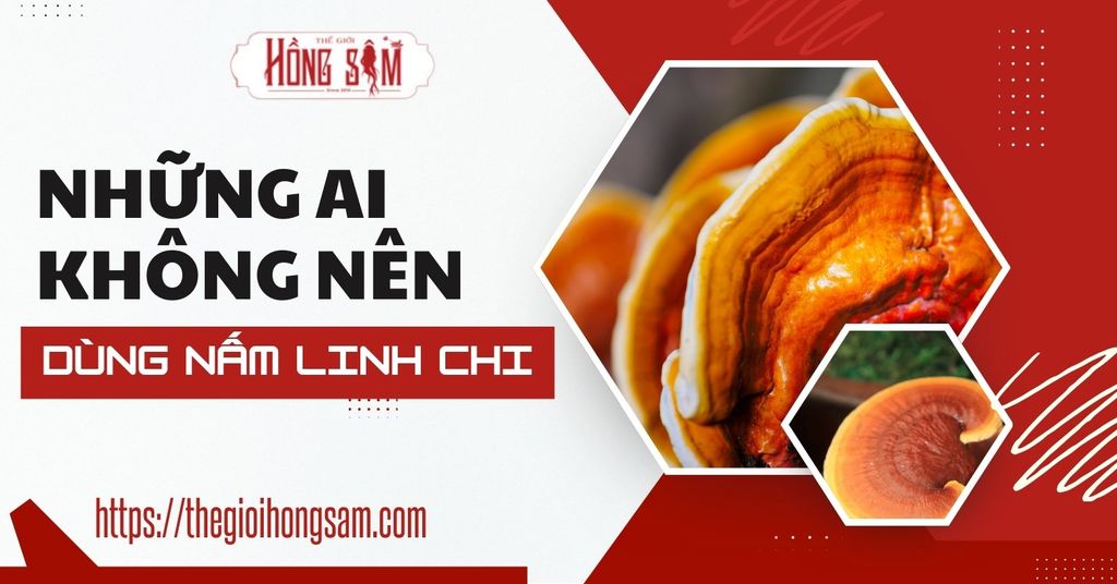Những ai không nên dùng Nấm Linh Chi