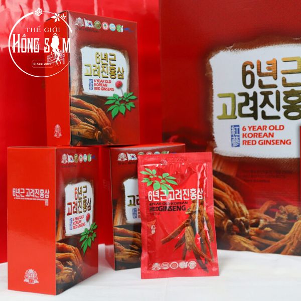 Nước hồng sâm Teawong hộp 30 gói * 70ml chính hãng Hàn Quốc - Hình ảnh: Thế Giới Hồng Sâm