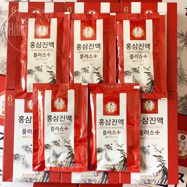 Hình ảnh sản phẩm nước hồng sâm Kumsan Natural hộp 30 gói x 70ml chính hãng Hàn Quốc