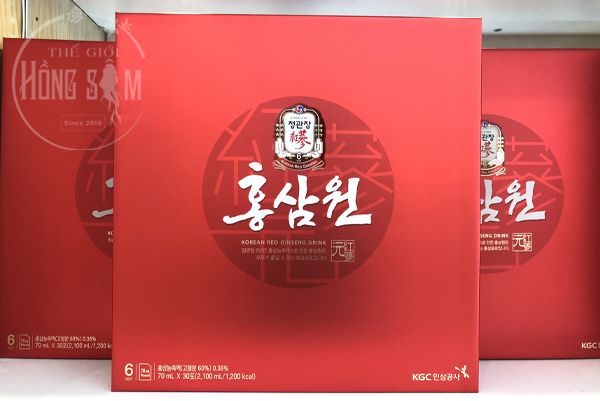 Nước hồng sâm Won KGC chính hãng Hàn Quốc