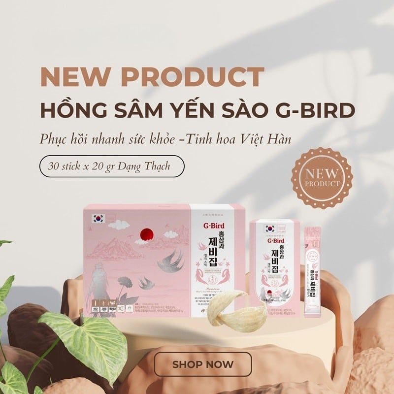 Thạch hồng sâm yến sào