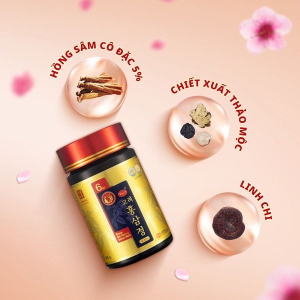 Thành phần cao hồng sâm KGS 240g x 2 lọ Chính hãng Hàn Quốc