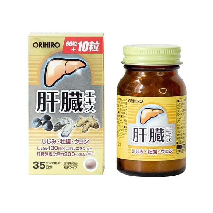 Viên uống hỗ trợ giải độc gan Orihiro Milk Thistle